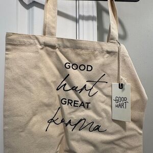 Matilda Jane Cream Canvas Tote